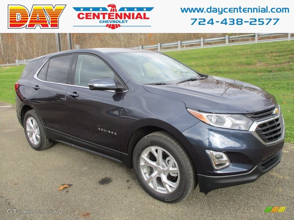 2018 Equinox LT AWD - Storm Blue Metallic / Jet Black photo #1