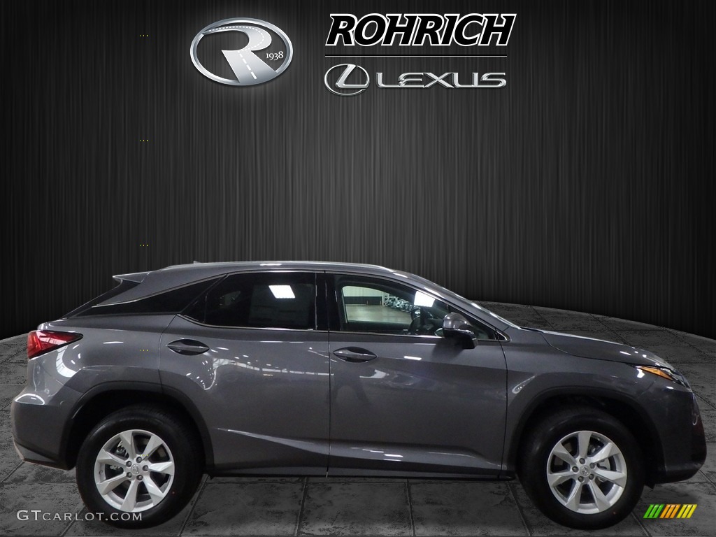 2017 RX 350 AWD - Nebula Gray Pearl / Black photo #2