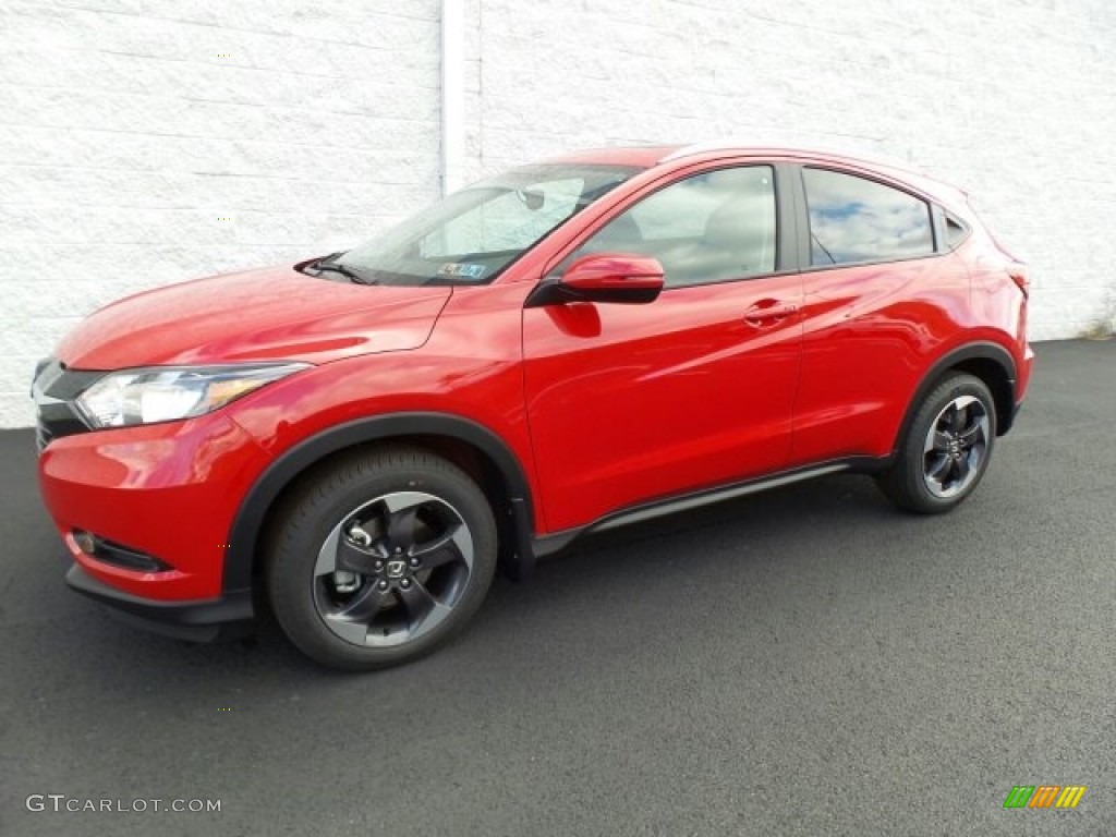 Milano Red 2018 Honda HR-V EX-L AWD Exterior Photo #123818082