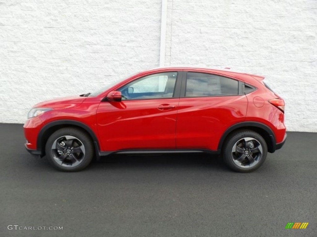 Milano Red 2018 Honda HR-V EX-L AWD Exterior Photo #123818100
