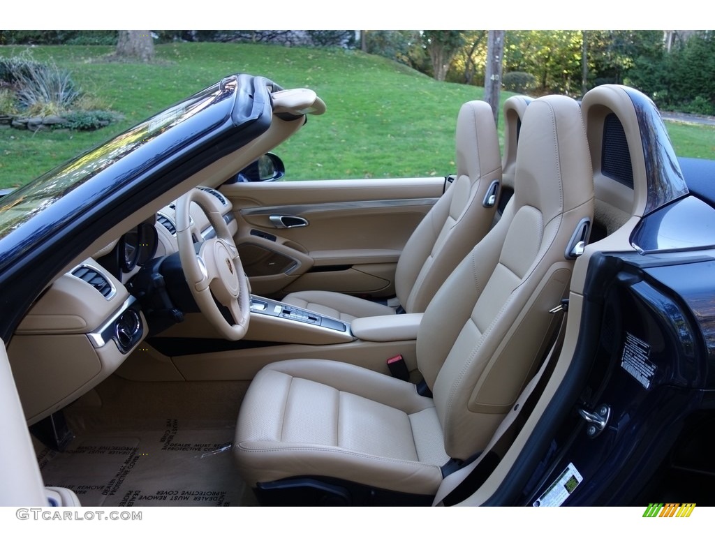 2016 Boxster S - Dark Blue Metallic / Luxor Beige photo #12