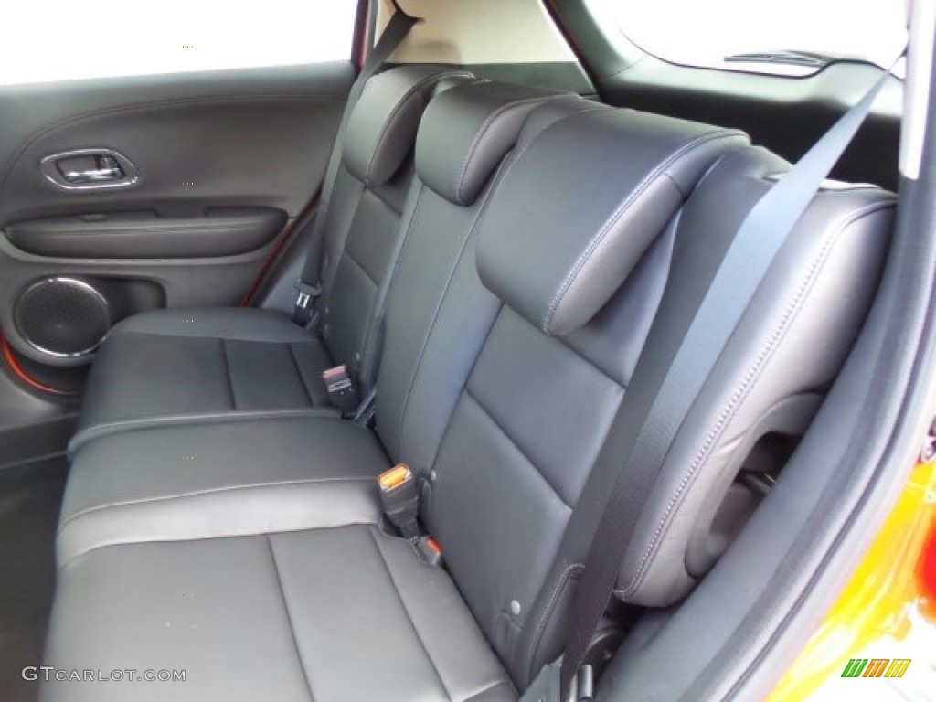 Black Interior 2018 Honda HR-V EX-L AWD Photo #123818181