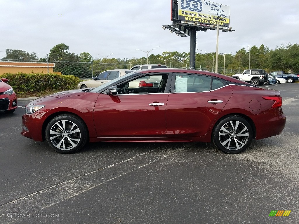 2017 Maxima SV - Coulis Red / Charcoal photo #2