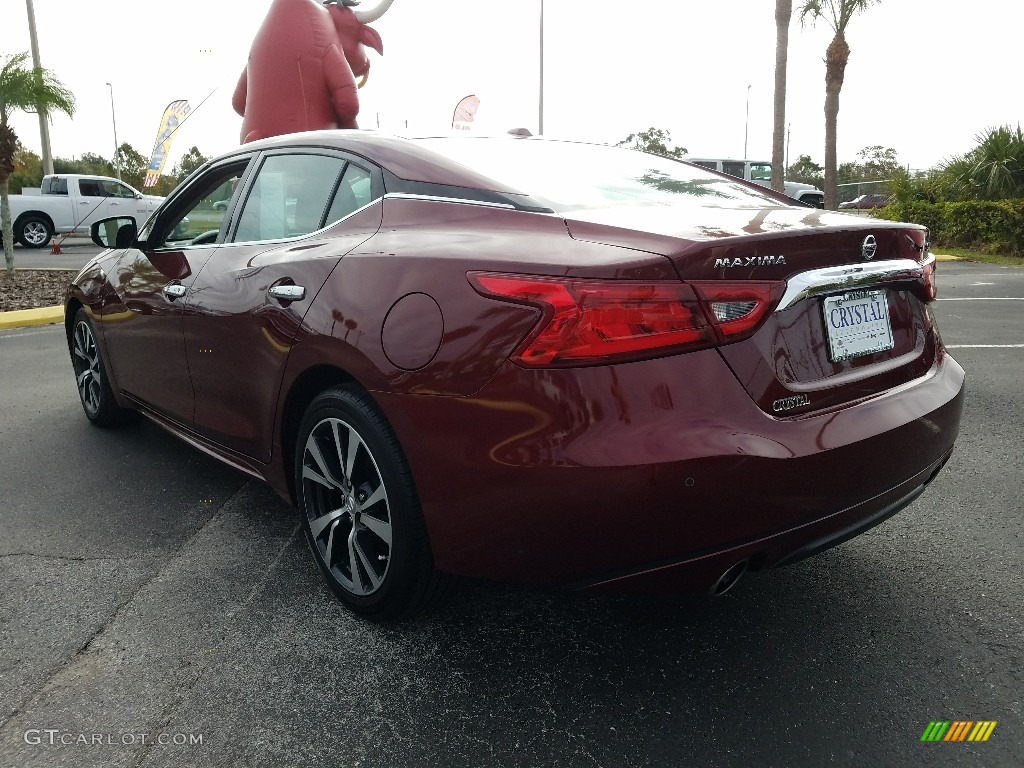 2017 Maxima SV - Coulis Red / Charcoal photo #3