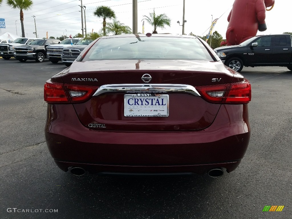2017 Maxima SV - Coulis Red / Charcoal photo #4