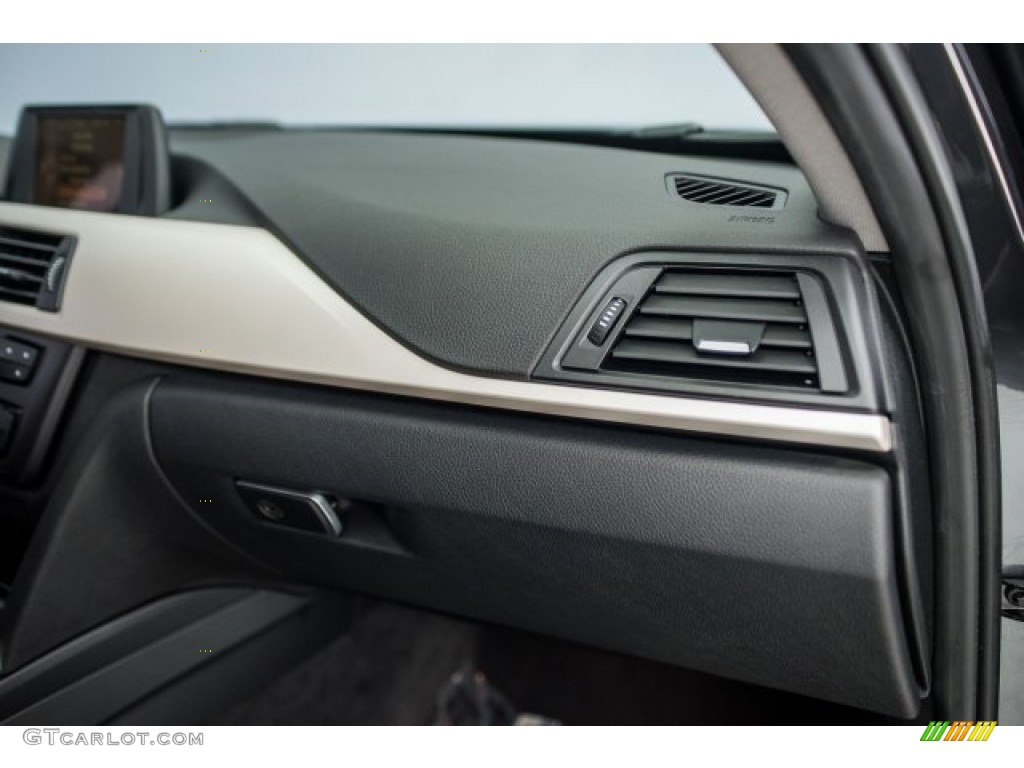 2015 3 Series 320i Sedan - Mineral Grey Metallic / Black photo #22