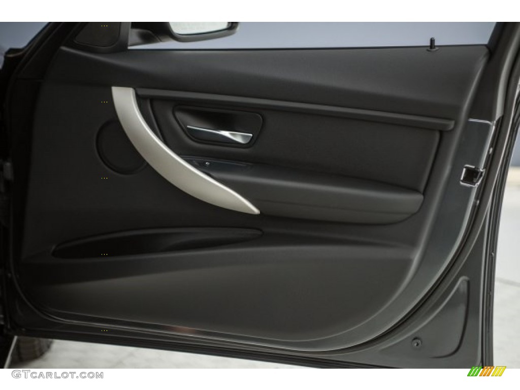 2015 3 Series 320i Sedan - Mineral Grey Metallic / Black photo #23