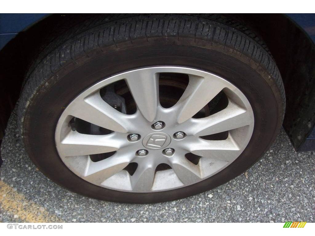 2006 Accord EX-L V6 Sedan - Sapphire Blue Pearl / Black photo #9