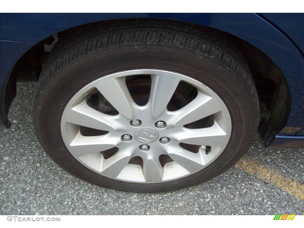 2006 Accord EX-L V6 Sedan - Sapphire Blue Pearl / Black photo #10