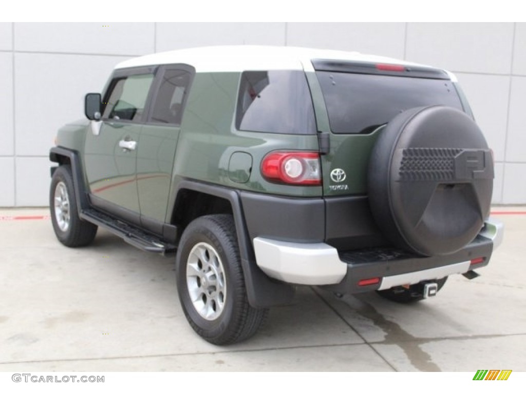 2013 FJ Cruiser 4WD - Army Green / Dark Charcoal photo #7