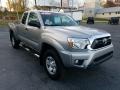 2015 Silver Sky Metallic Toyota Tacoma V6 Access Cab 4x4  photo #9