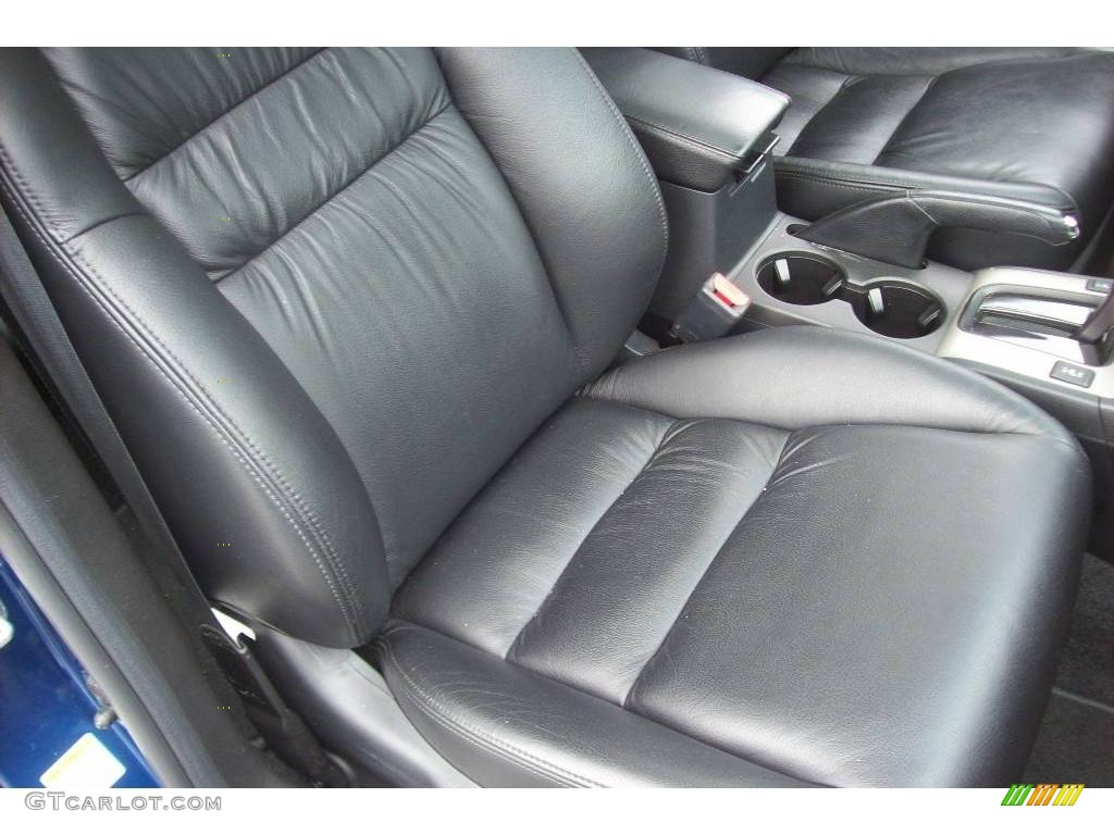 2006 Accord EX-L V6 Sedan - Sapphire Blue Pearl / Black photo #15