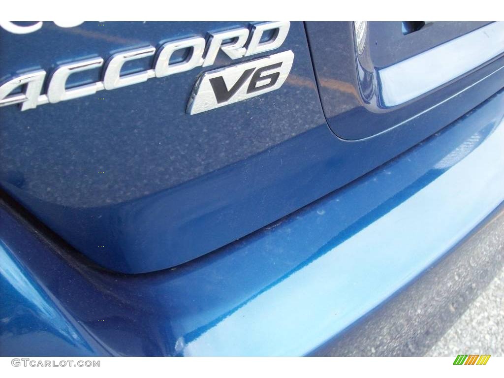 2006 Accord EX-L V6 Sedan - Sapphire Blue Pearl / Black photo #24