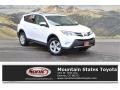 Super White 2014 Toyota RAV4 XLE AWD