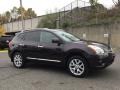 2011 Black Amethyst Nissan Rogue S AWD Krom Edition  photo #3