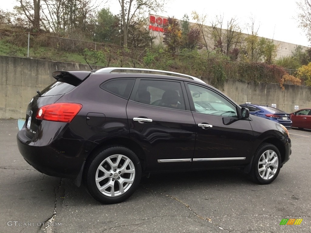 2011 Rogue S AWD Krom Edition - Black Amethyst / Black photo #4