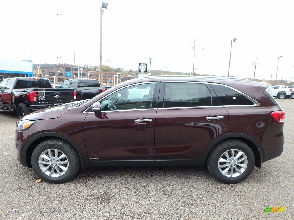 Sangria 2018 Kia Sorento LX AWD Exterior Photo #123826047