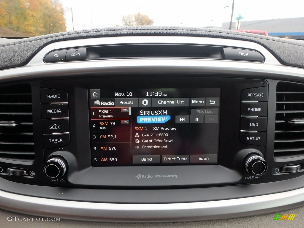 2018 Kia Sorento LX AWD Controls Photo #123826521
