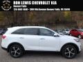 Snow White Pearl 2018 Kia Sorento EX 2.0T AWD