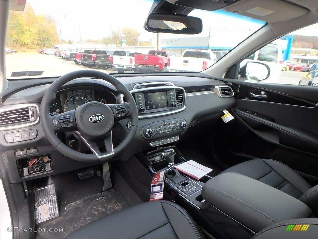 Black Interior 2018 Kia Sorento EX 2.0T AWD Photo #123826953