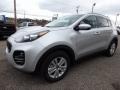 2018 Sparkling Silver Kia Sportage LX AWD  photo #7