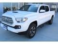 2017 Super White Toyota Tacoma TRD Sport Double Cab  photo #3