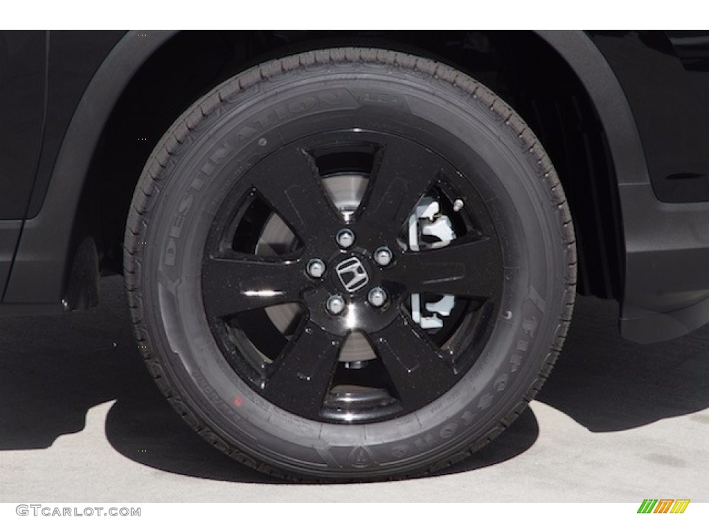 2018 Honda Ridgeline Black Edition AWD Wheel Photo #123828459
