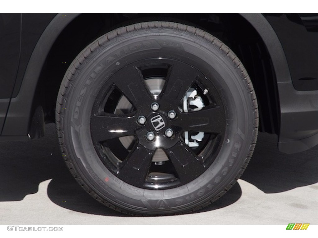 2018 Honda Ridgeline Black Edition AWD Wheel Photos