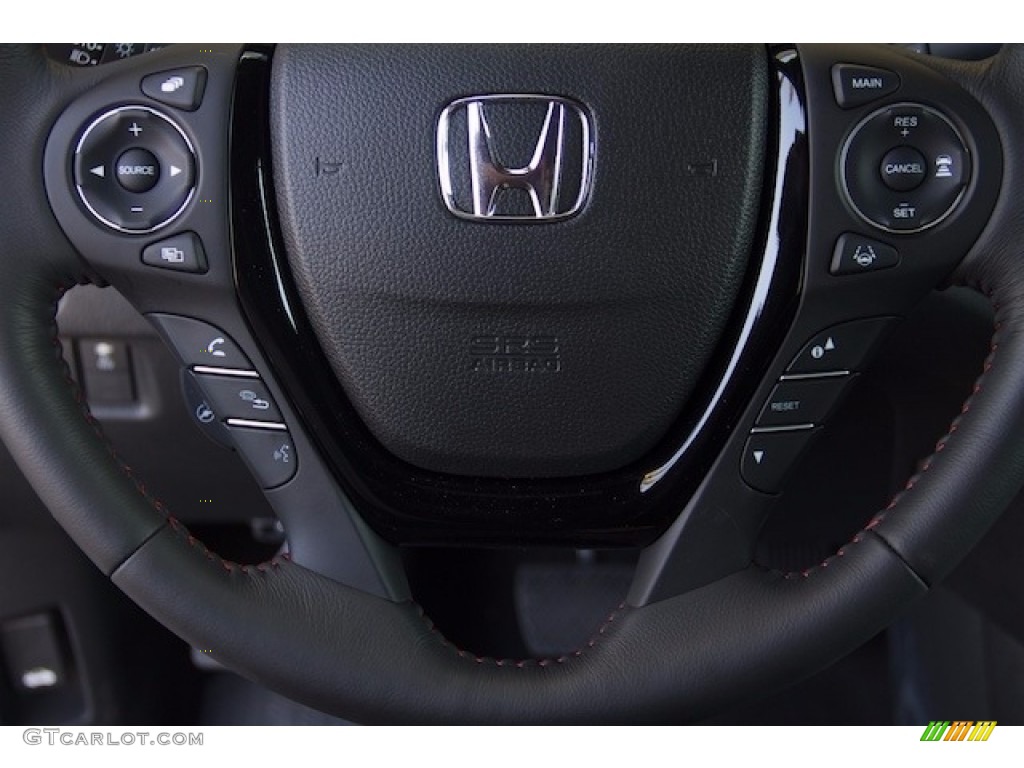2018 Honda Ridgeline Black Edition AWD Steering Wheel Photos