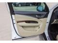 Parchment 2018 Acura MDX Standard MDX Model Door Panel