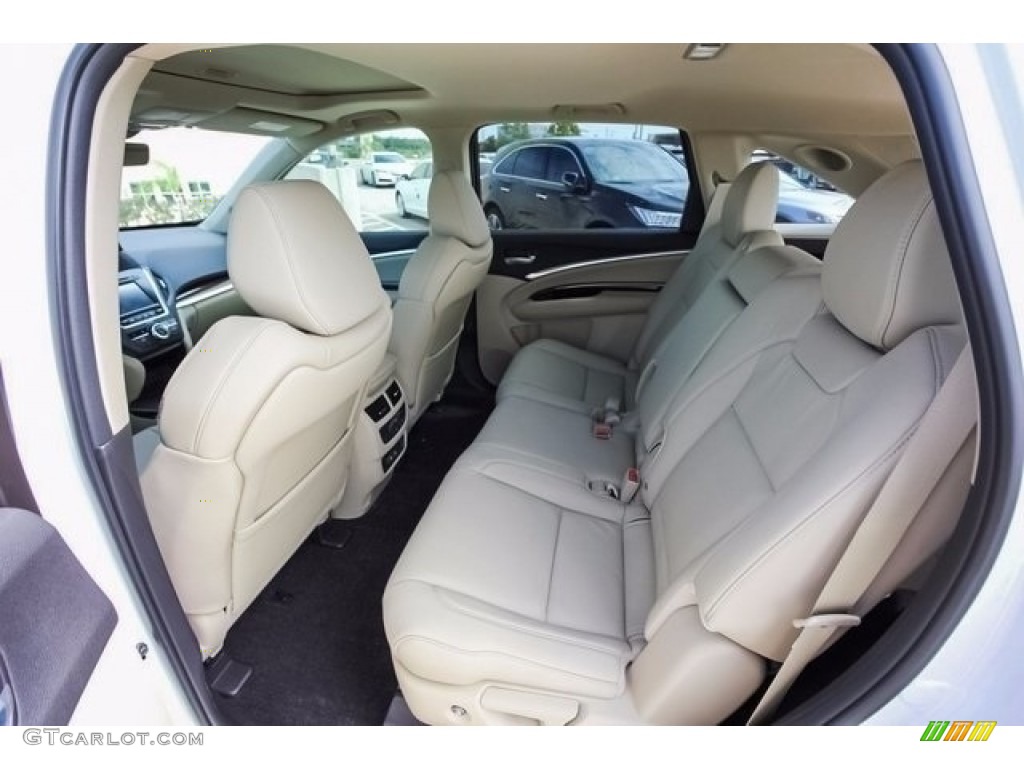 Parchment Interior 2018 Acura MDX Standard MDX Model Photo #123828609