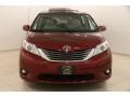 2013 Salsa Red Pearl Toyota Sienna XLE  photo #2