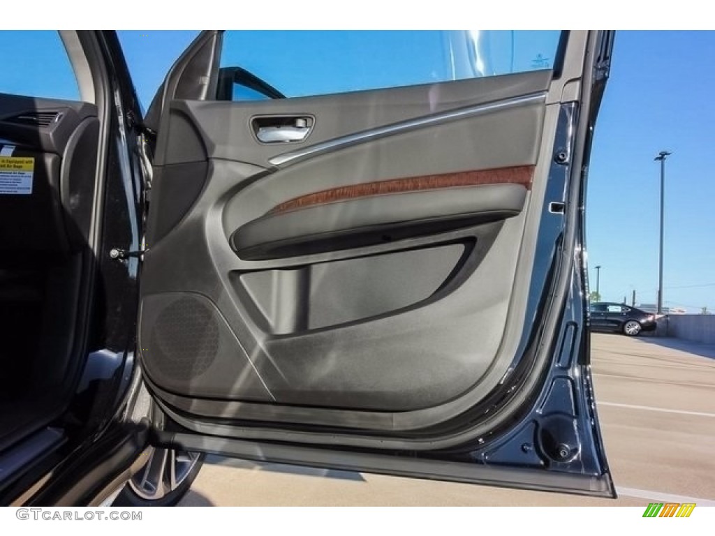 2018 Acura MDX Standard MDX Model Ebony Door Panel Photo #123830442