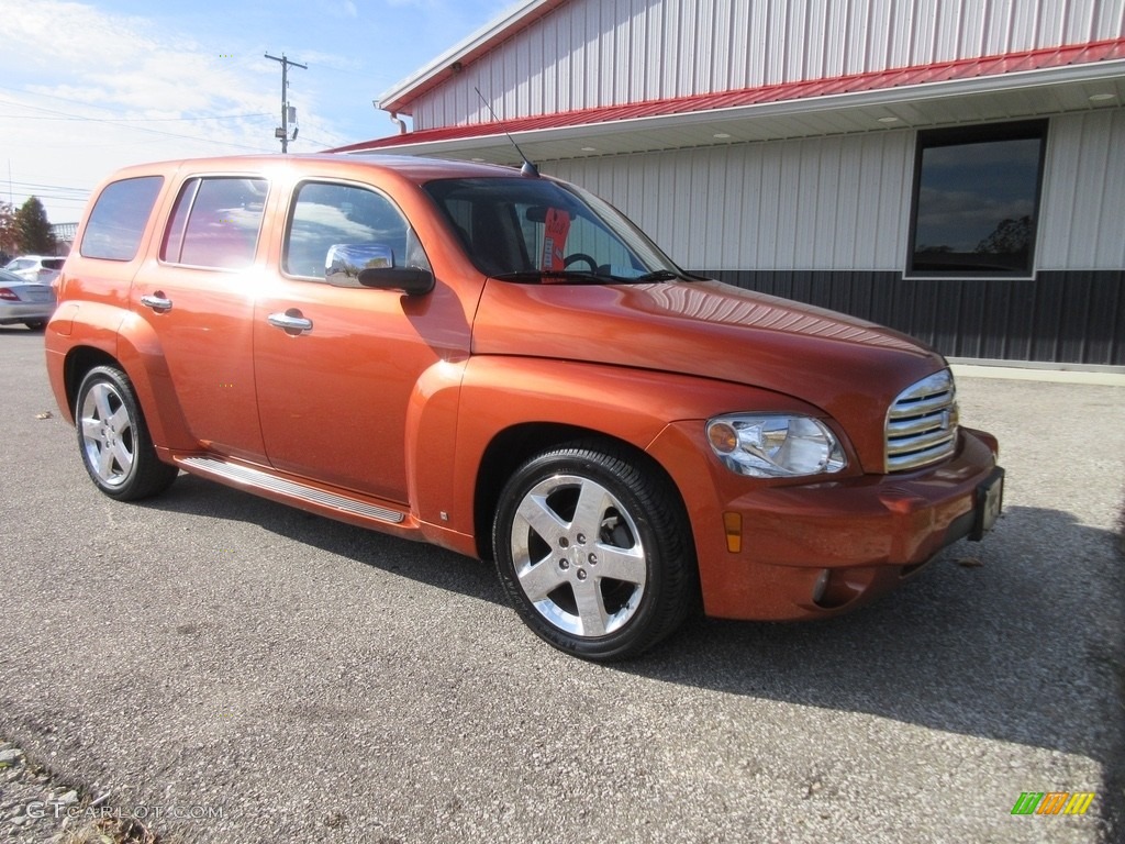 2008 HHR LT - Sunburst Orange II Metallic / Ebony Black photo #2