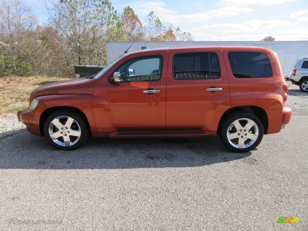 2008 HHR LT - Sunburst Orange II Metallic / Ebony Black photo #3
