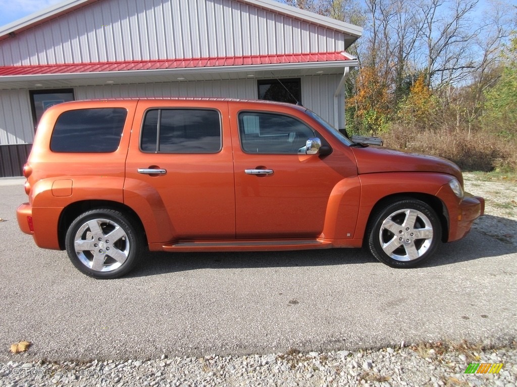 2008 HHR LT - Sunburst Orange II Metallic / Ebony Black photo #4