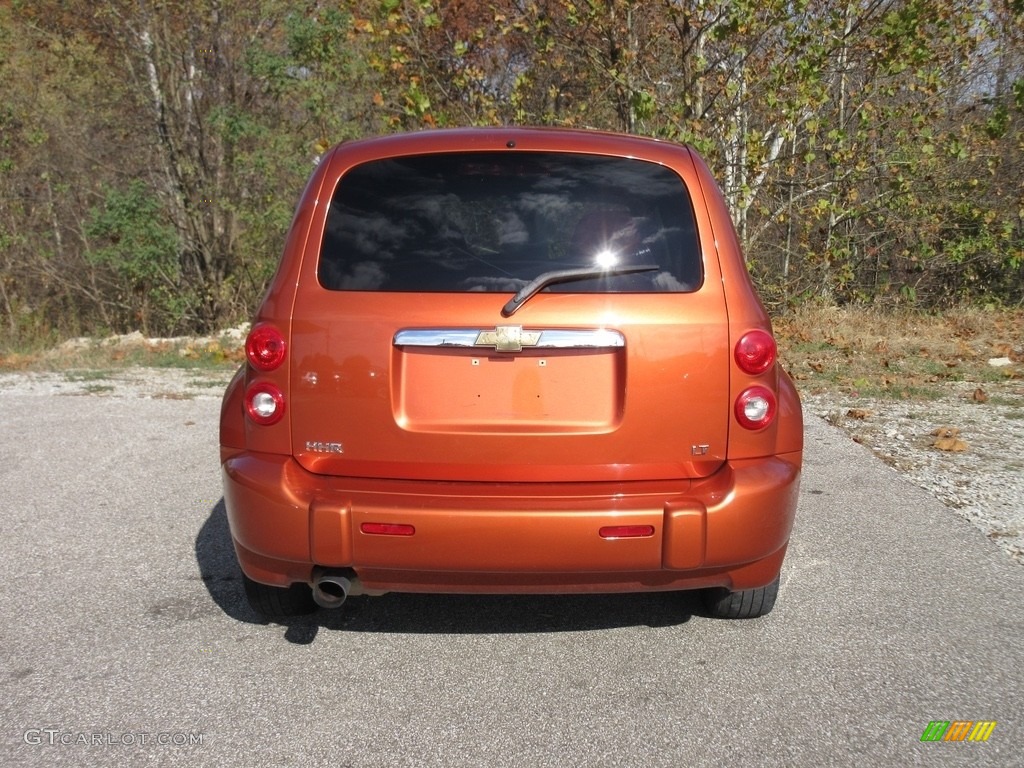 2008 HHR LT - Sunburst Orange II Metallic / Ebony Black photo #6