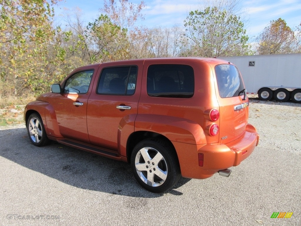 2008 HHR LT - Sunburst Orange II Metallic / Ebony Black photo #7