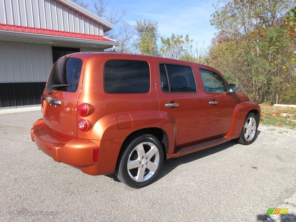 2008 HHR LT - Sunburst Orange II Metallic / Ebony Black photo #8