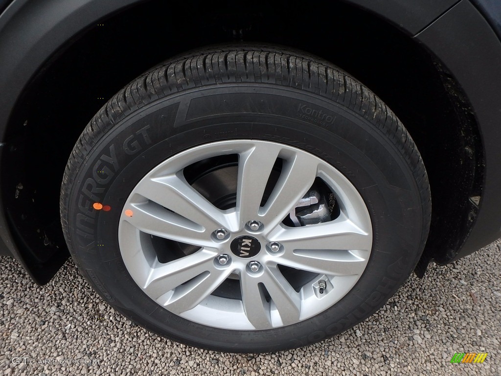 2018 Sportage LX AWD - Pacific Blue / Black photo #10