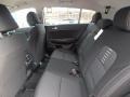 2018 Kia Sportage Black Interior Rear Seat Photo