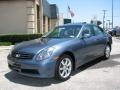 2006 Lakeshore Slate Blue Metallic Infiniti G 35 x Sedan  photo #3