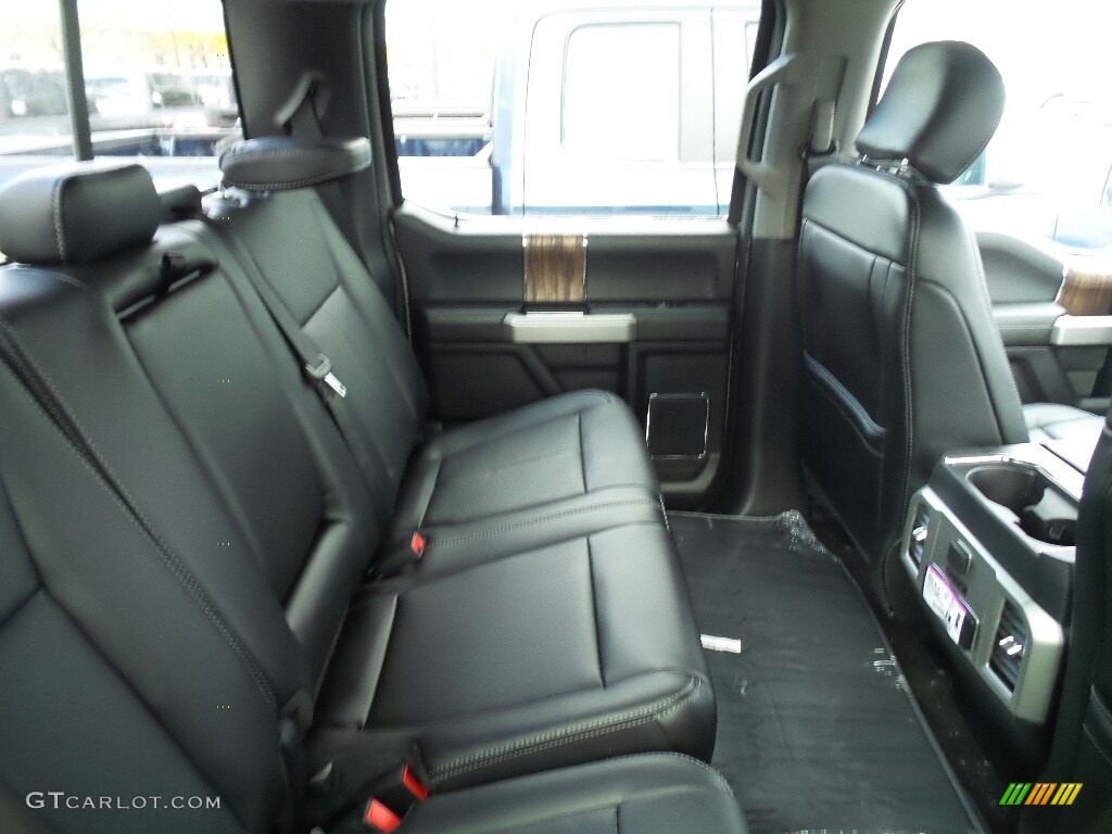 2018 F150 Lariat SuperCrew 4x4 - White Gold / Black photo #6