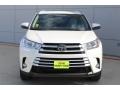 2018 Blizzard White Pearl Toyota Highlander XLE  photo #2