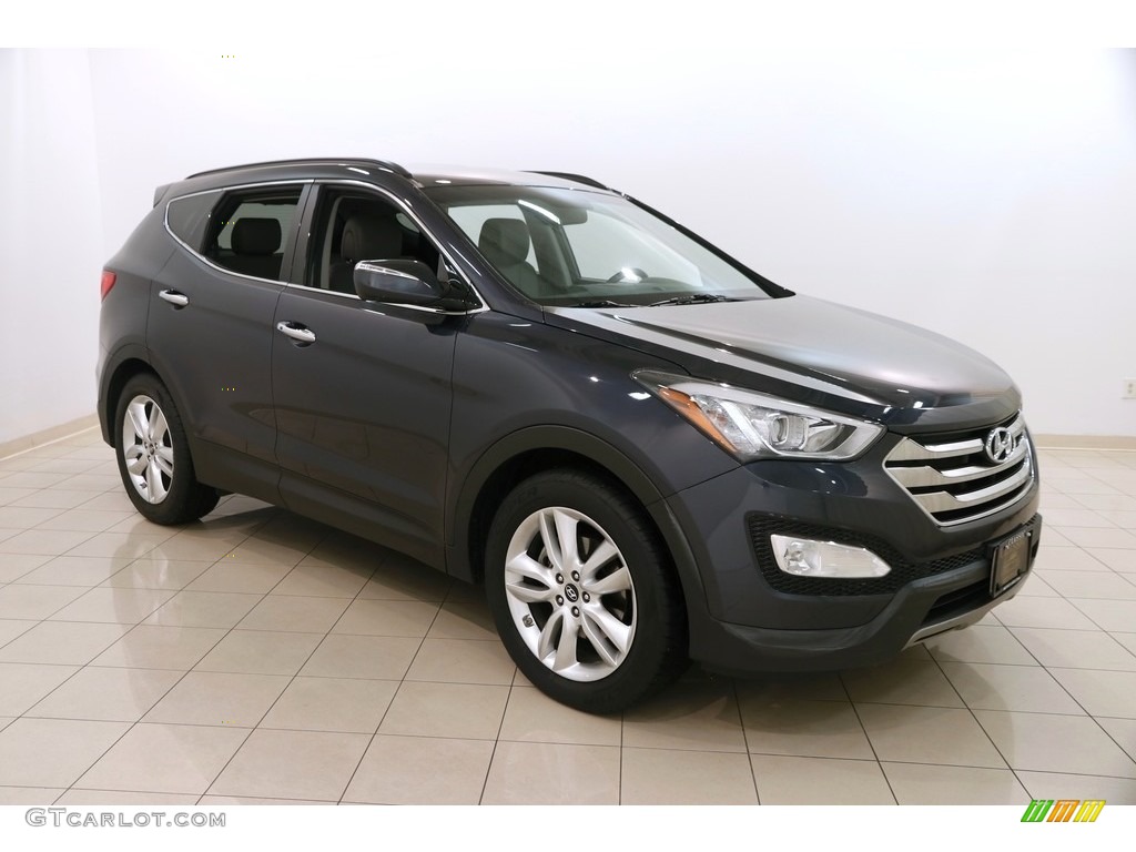 2013 Santa Fe Sport 2.0T - Marlin Blue / Gray photo #1