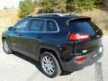 2018 Diamond Black Crystal Pearl Jeep Cherokee Limited  photo #8