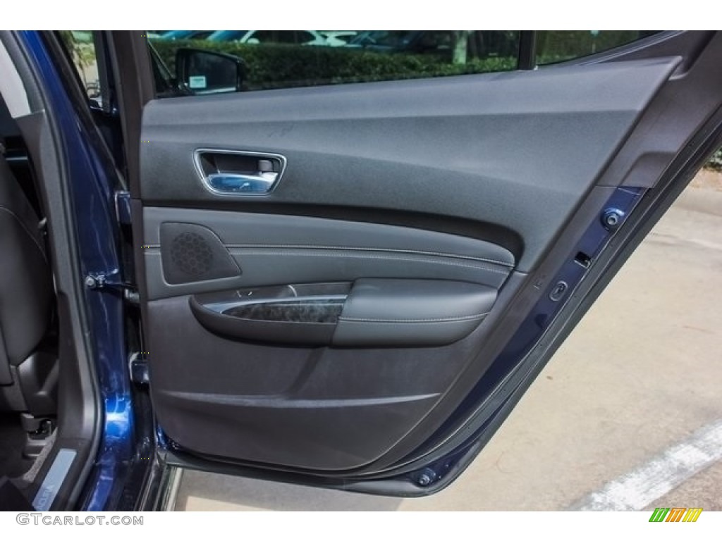 2018 TLX V6 Technology Sedan - Fathom Blue Pearl / Ebony photo #20