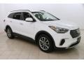 2017 Monaco White Hyundai Santa Fe SE AWD  photo #1