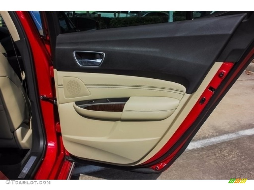 2018 TLX V6 Technology Sedan - San Marino Red / Parchment photo #20
