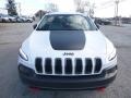 2018 Bright White Jeep Cherokee Trailhawk 4x4  photo #8